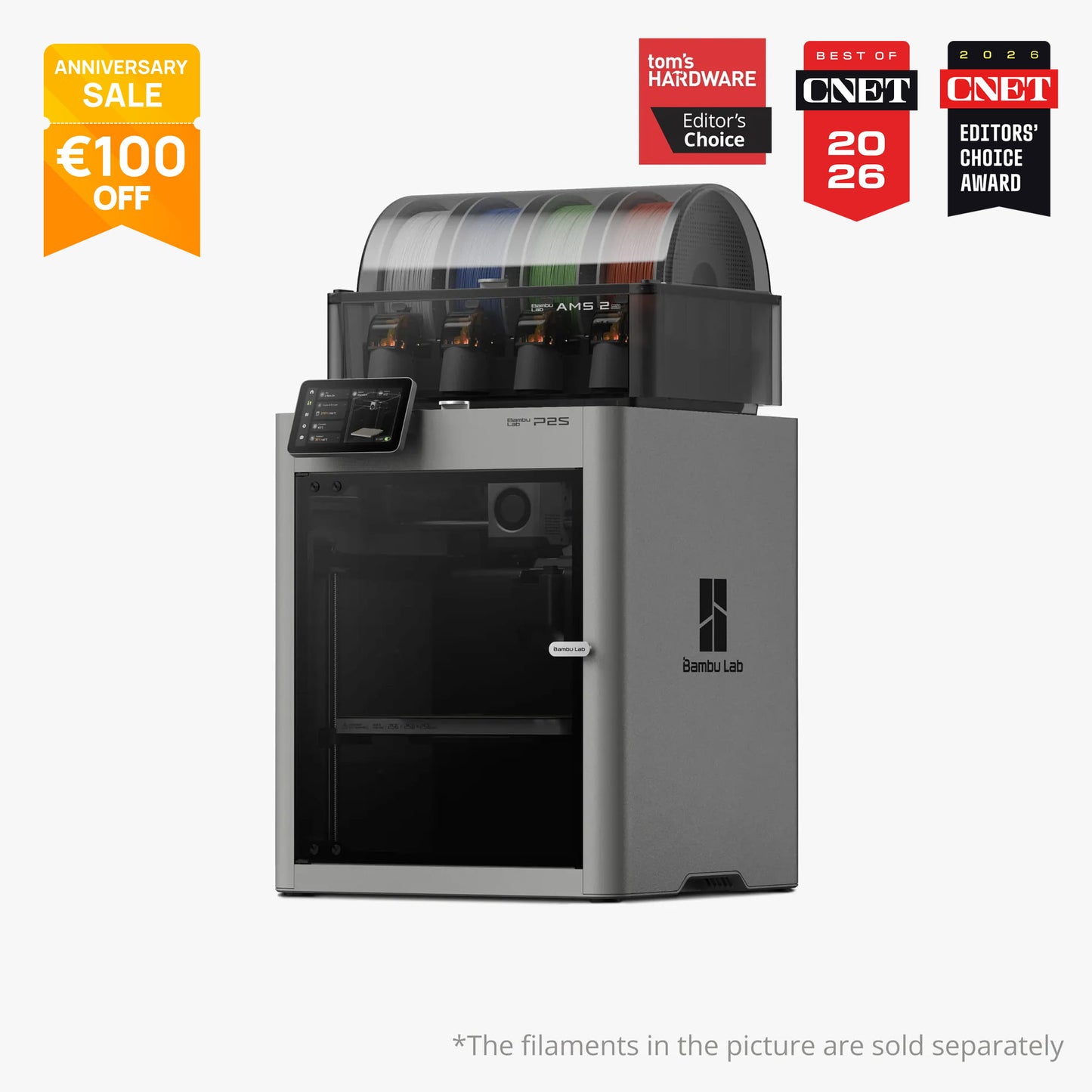 Bambu Lab P2S 3D Printer